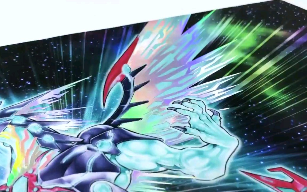 公式游戯王ocgrankduel排位垫银河眼光子龙卡垫预览
