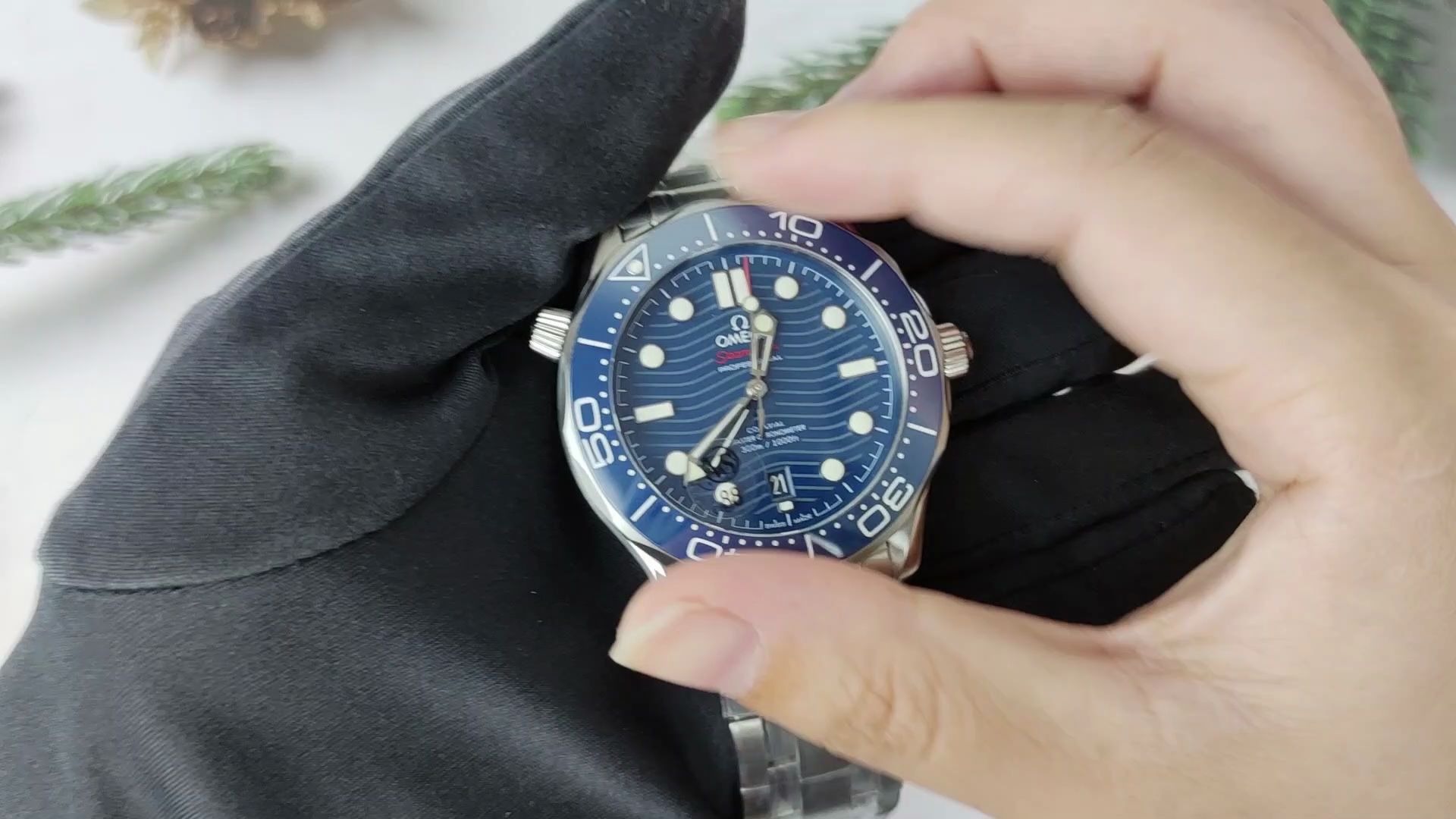 欧米茄蓝海马300腕表,国产不用三千元就能拿下做工精美的,绝了