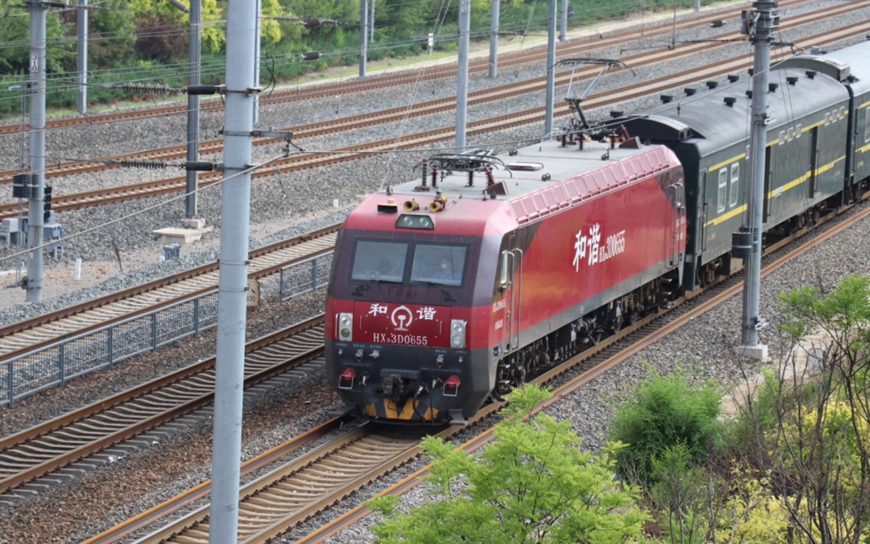 沈阳老道口拍车混剪syz25k客车调车作业