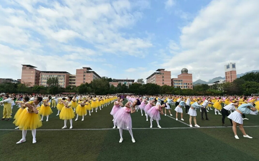 幼师学姐的运动会自编操哔哩哔哩bilibili