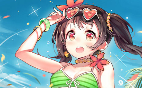 二次元与三次元之间切换「夏色笑容1,2,jump!