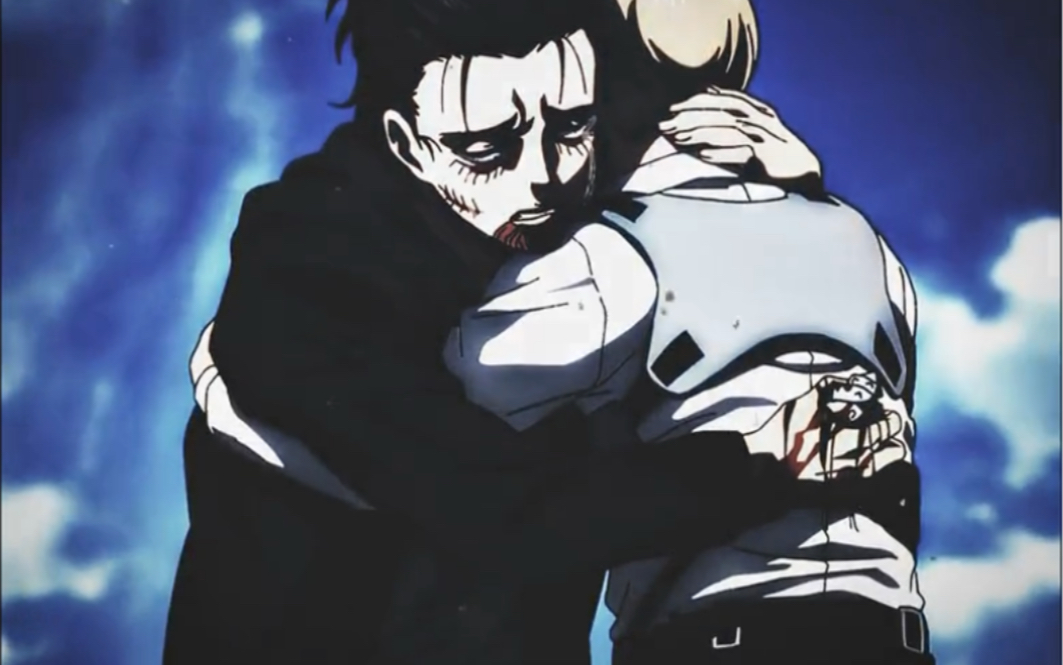 "先到地狱等你了" #阿尔敏 #艾伦