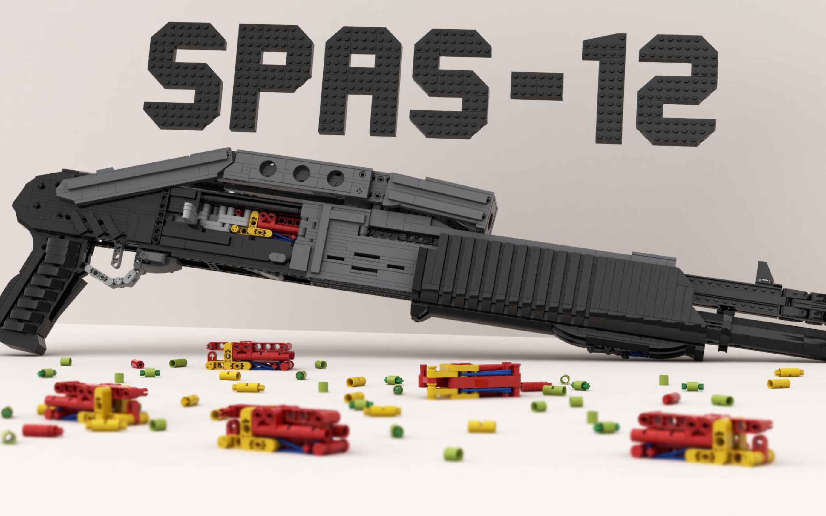 LEGO SPAS12 ADVANCED SEMI & PUMPACTION | SHRAPNEL * GBLS哔哩哔哩bilibili