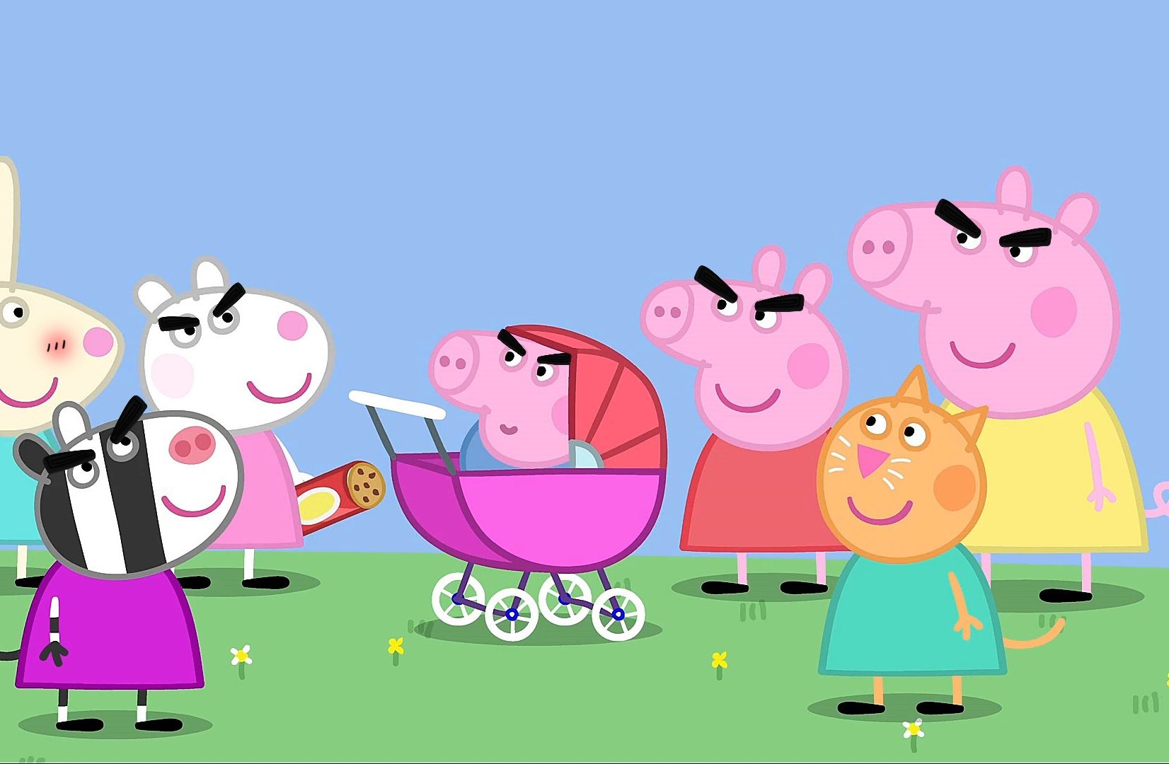 乔治宝宝和他相亲相爱的一家人