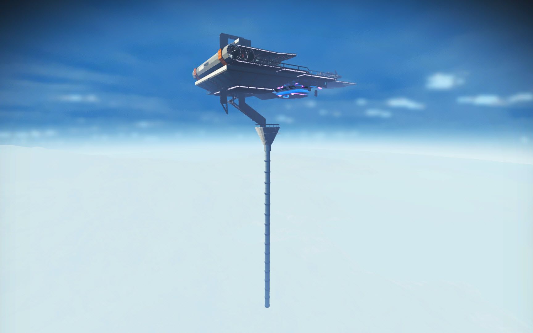 无人深空建筑 no man sky : 星球区域建设企划(新番二) 遗落战境 天空