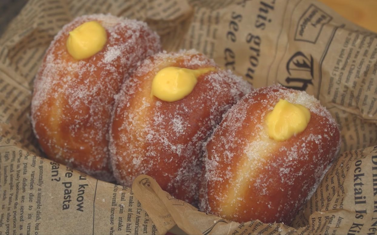 【nino】深夜食堂:香草奶油甜甜圈,猫咪快馋哭了