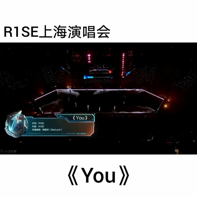 演唱会现场 #r1se #张颜齐