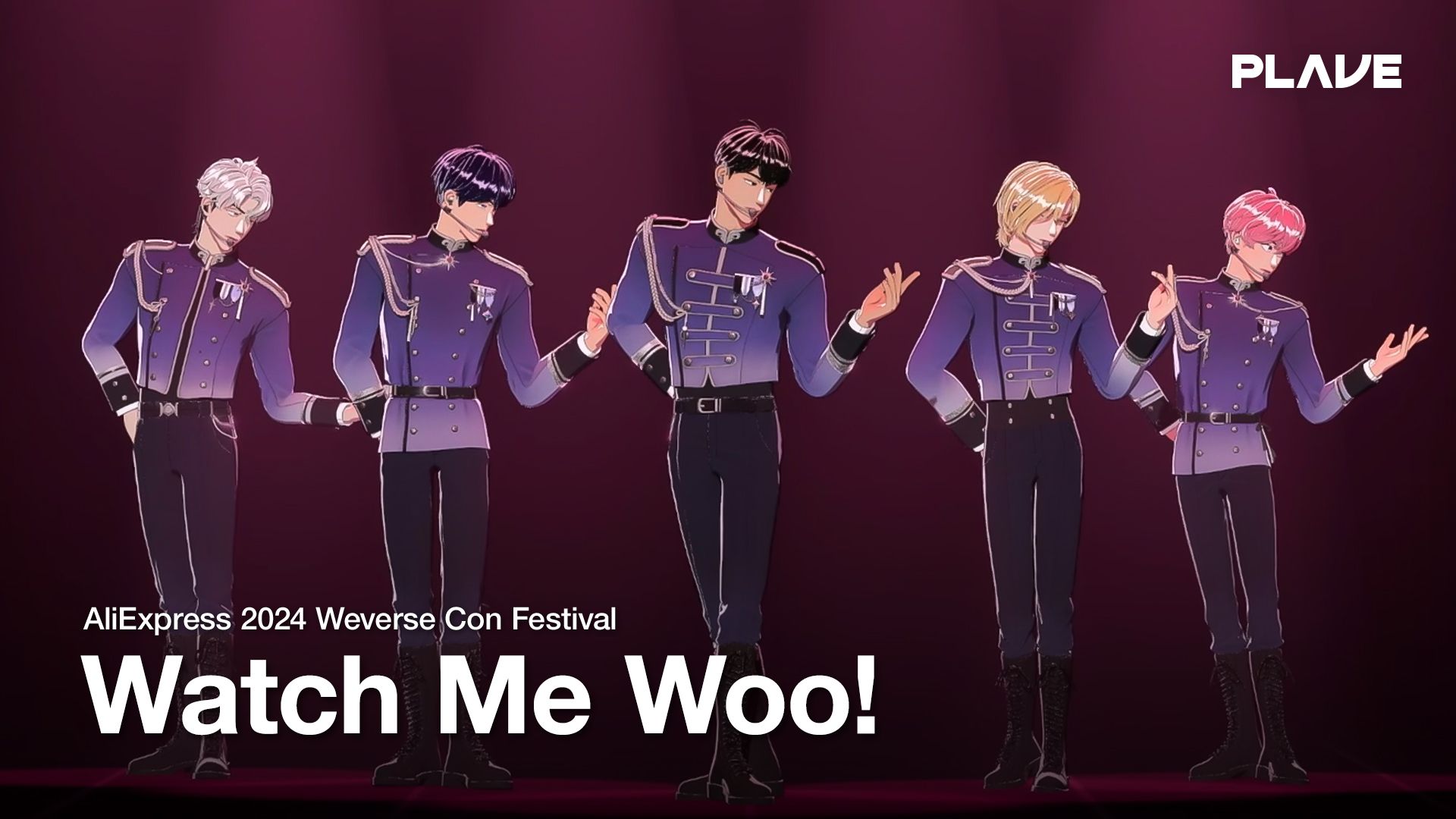 PLAVE 《Watch Me Woo!》 | AliExpress 2024 Weverse Con Festival-plave ...