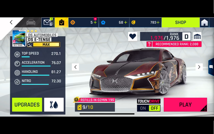 ds神龙 内华达反向赛道 1:31