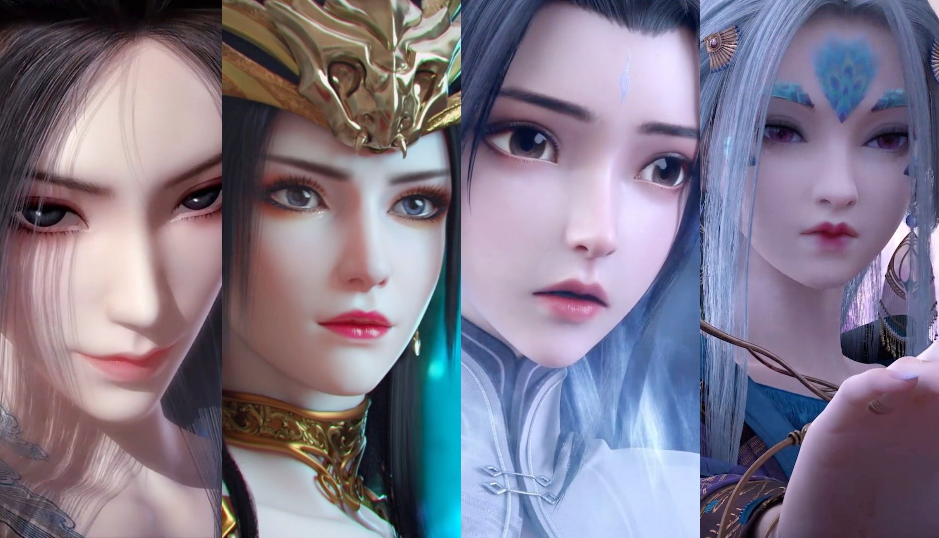 四大国漫女神,你最喜欢哪一位?