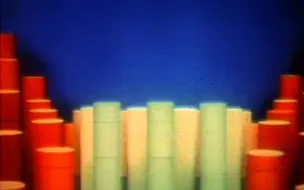 Video herunterladen: 【德国定格动画】位蓝 Komposition In Blau (1935)