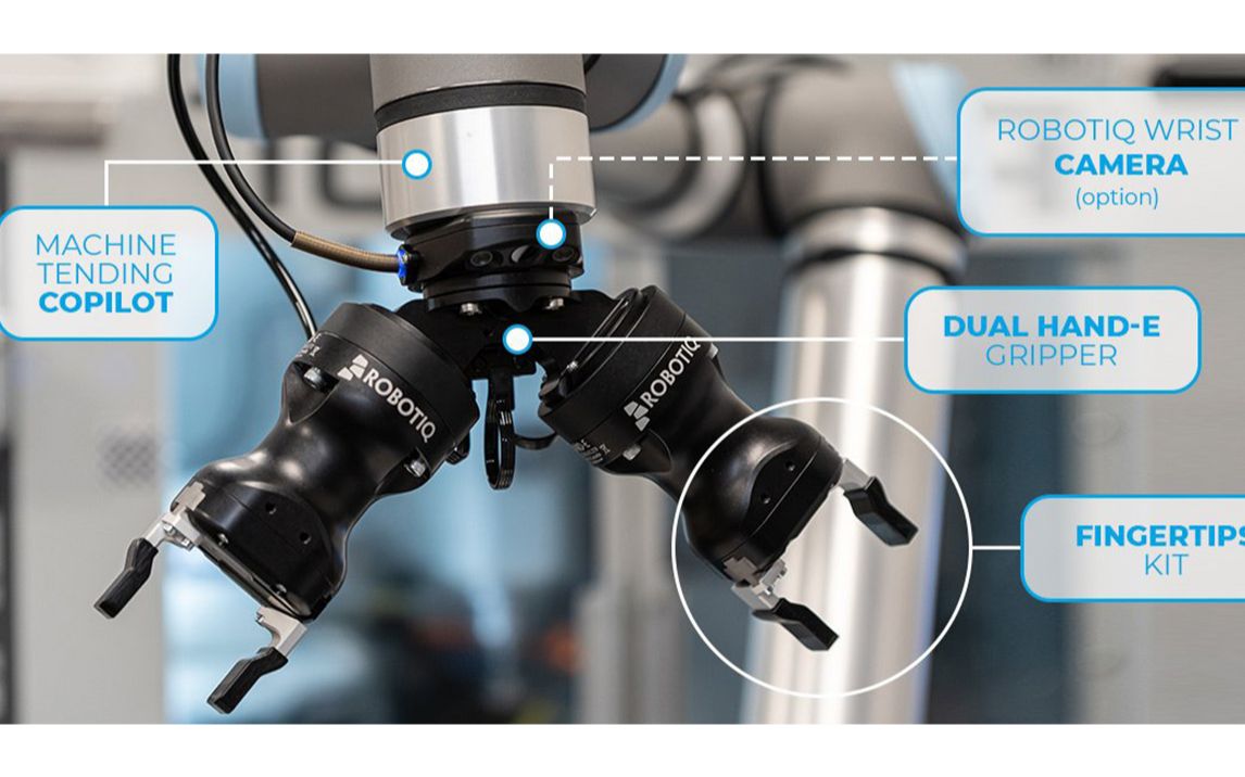 Robotiq CNC Machine Tending Kit,Robotiq数控机床管理套件东莞市库崎智能科技哔哩哔哩bilibili