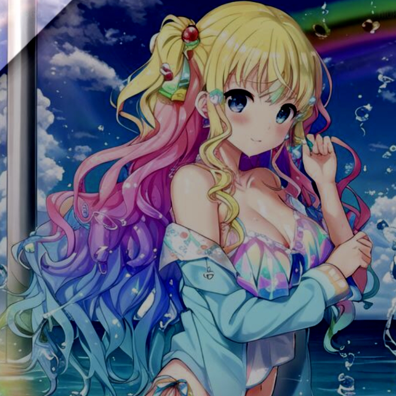 2.23彩虹少女 #易次元ai绘图#ai绘画