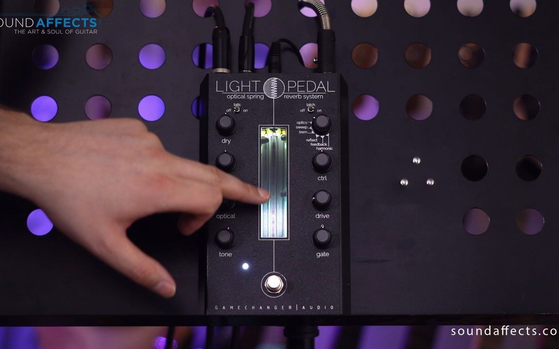 【引力音乐】gamechanger light pedal reverb混响效果器试听1