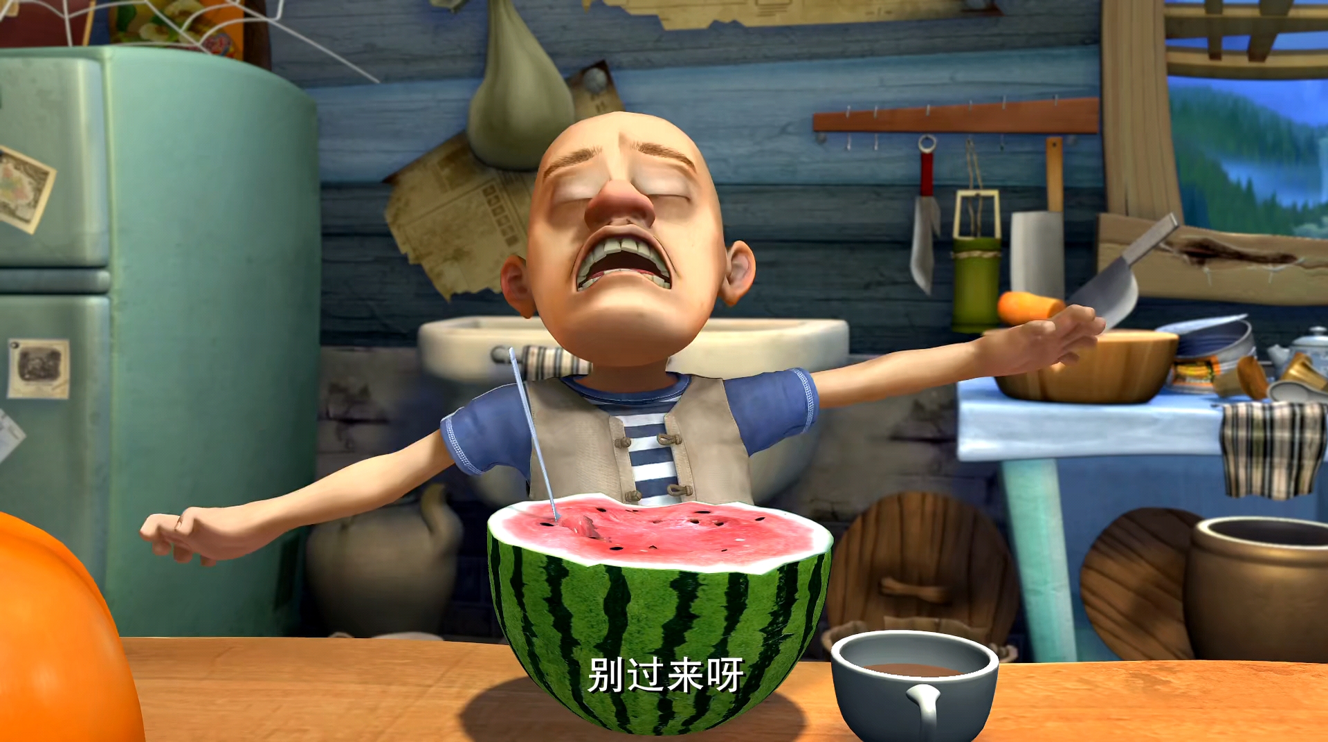 熊出没之夏日连连看 39打西瓜比赛