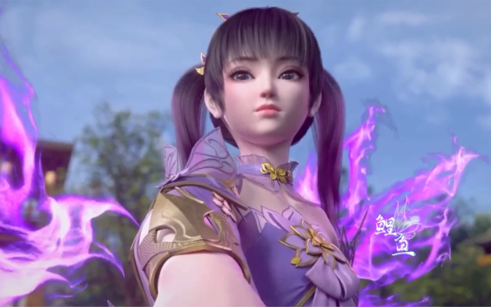 「斗破苍穹」紫妍～蛮力王-我来陪你打怎么样!霸气护萧炎!