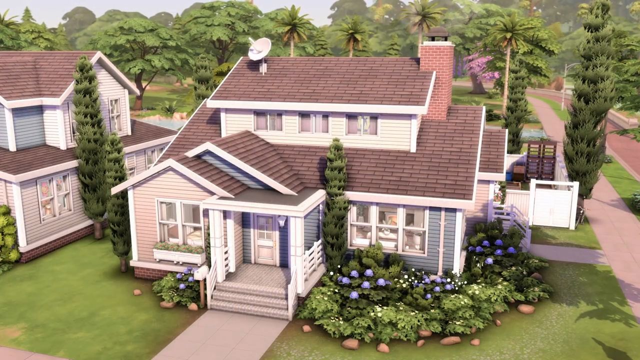 【伊月推荐】n0477 模拟人生4 nocc房子 柳溪 舒适小屋 30x20