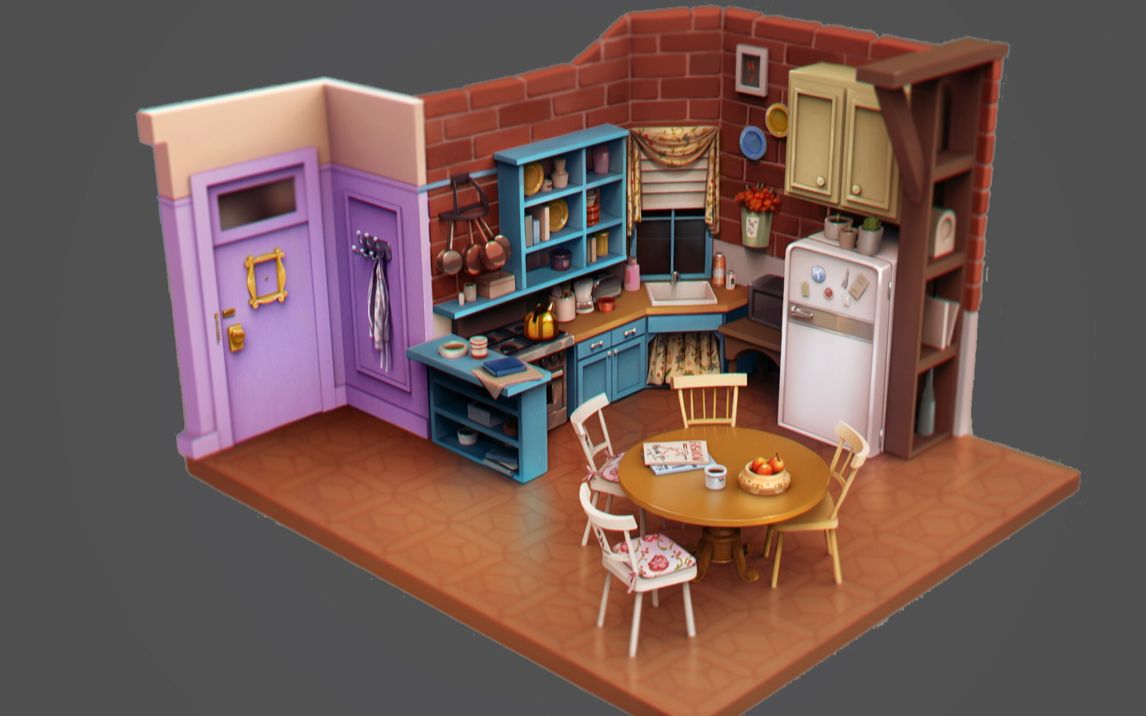 3dmax场景建模室内空建模技巧零基础学习场景建模