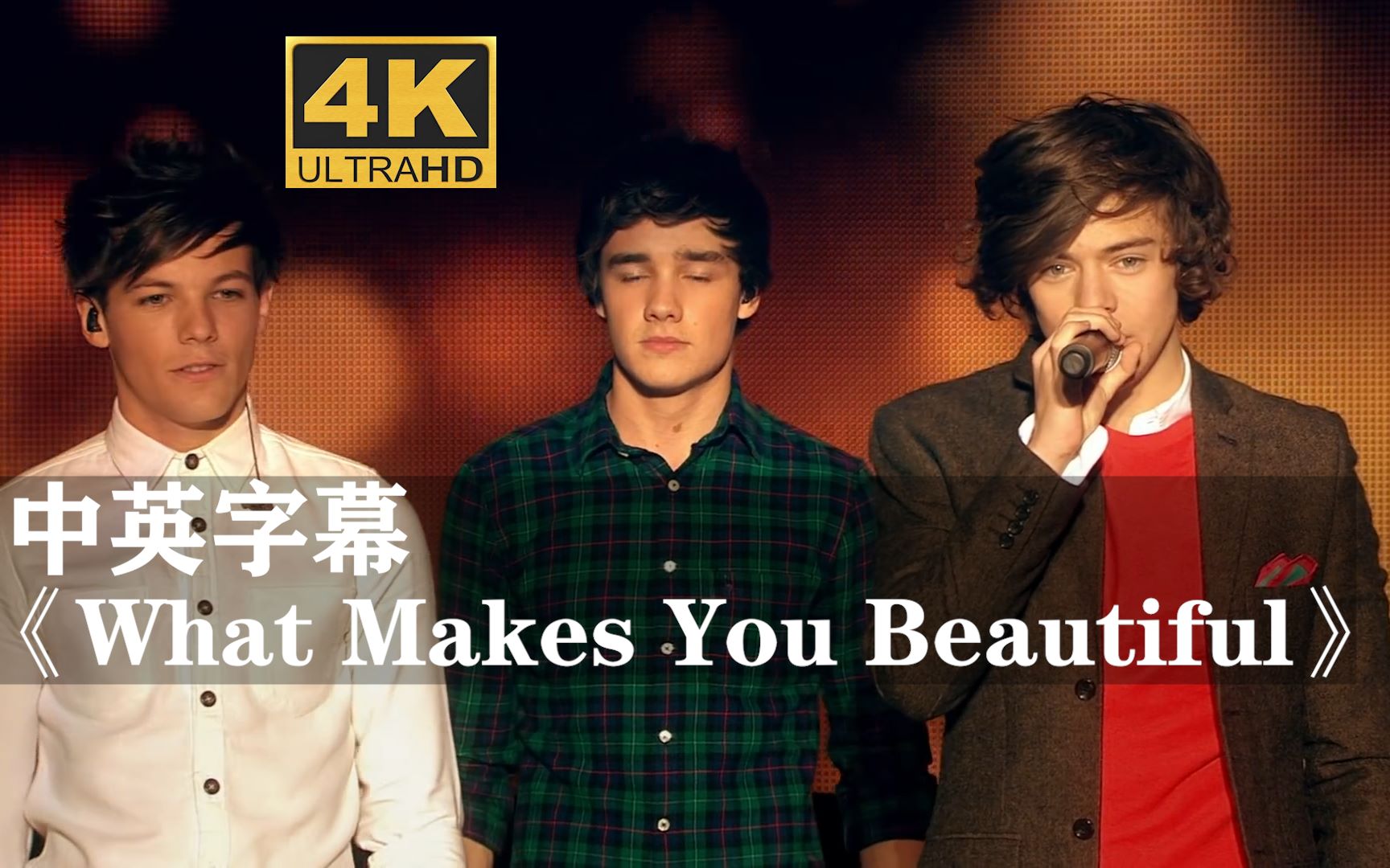 [图]单向组合《What Makes You Beautiful》超嗨现场！！！One Direction/小破团/1D