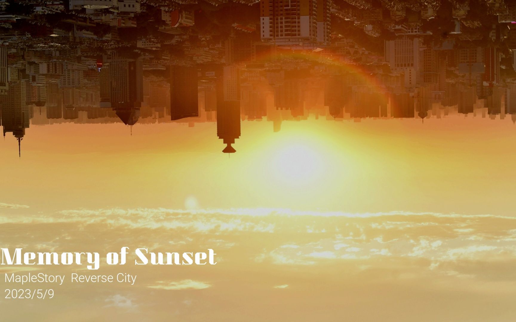 memory of sunset reverse city xx xx 