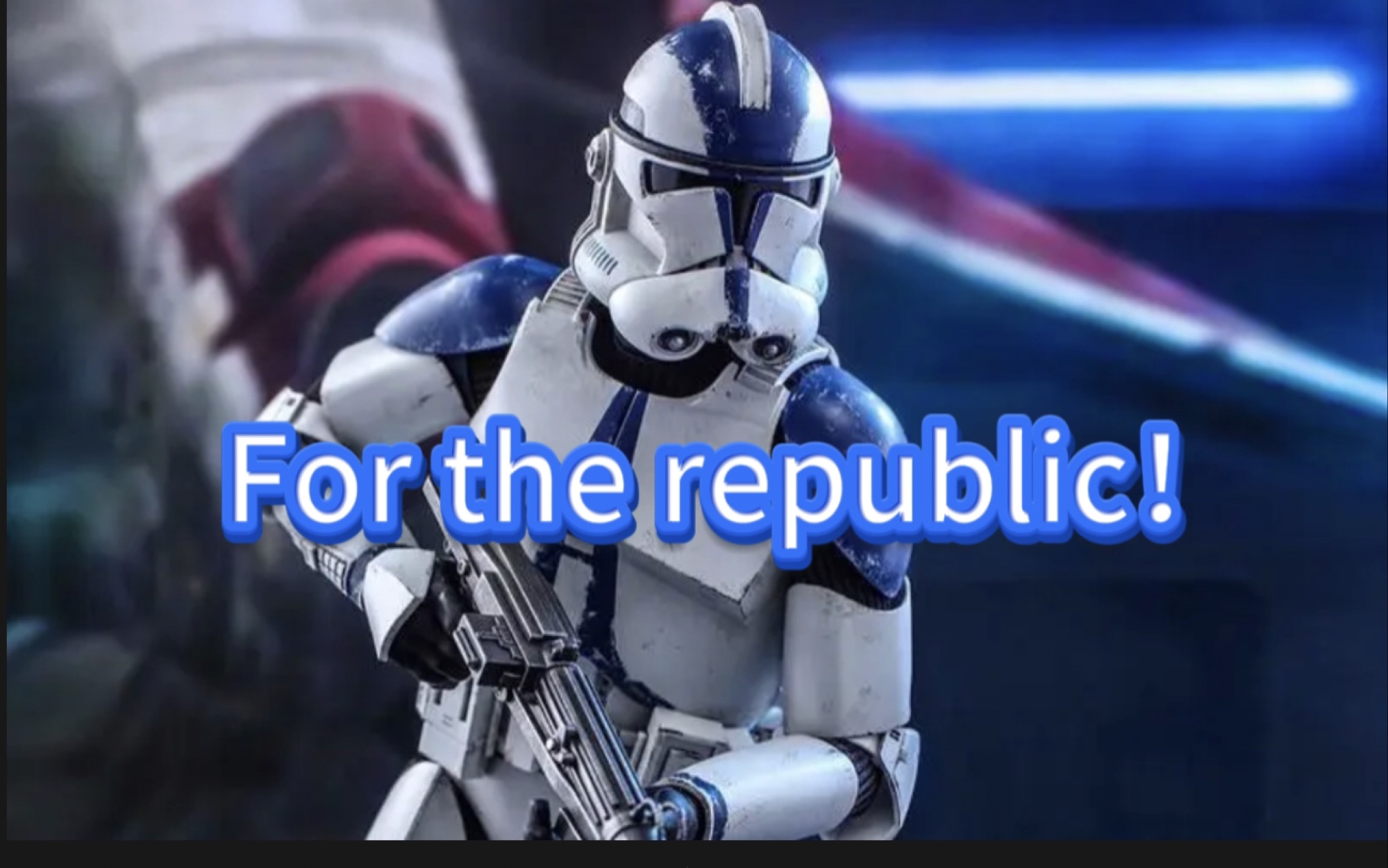 【燃剪/克隆人战争】"for the republic!