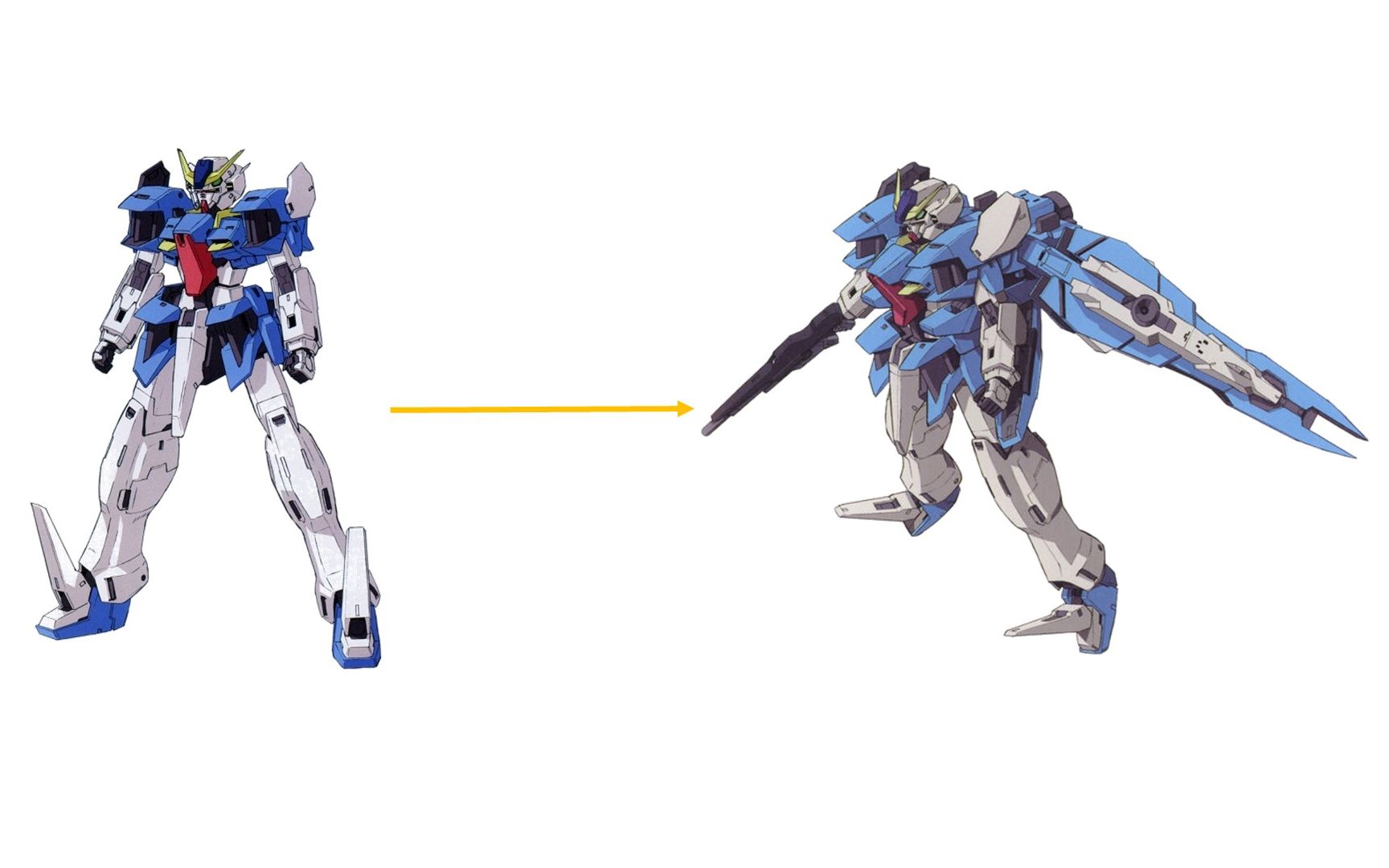 「高达00」机体谱系路线图(秘天使)