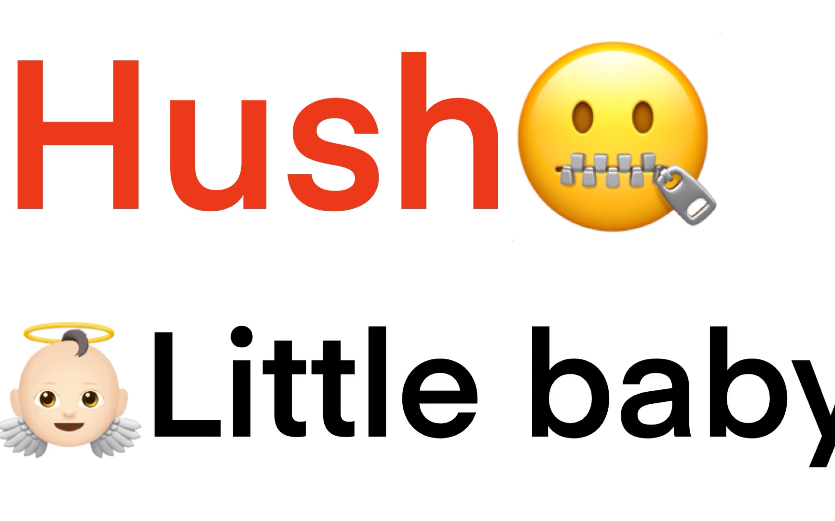 [图]【手书】Hush little baby don’t say a word …