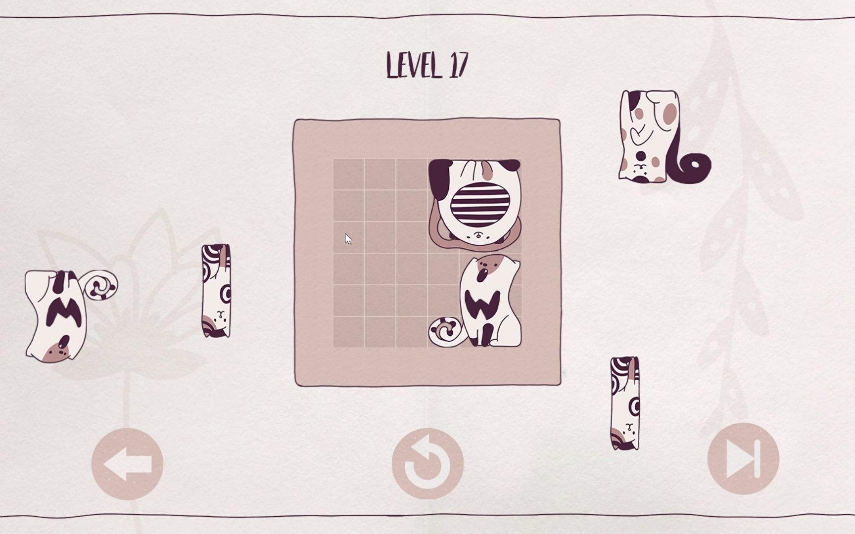 【cats organized neatly】level17-20