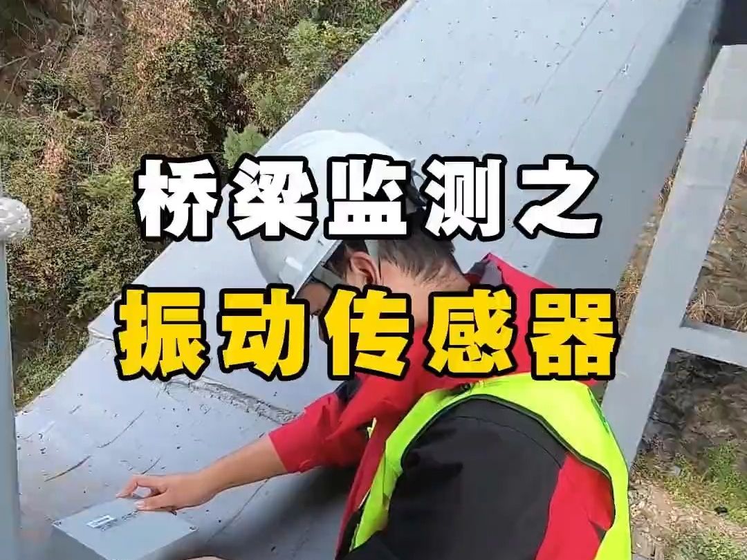 桥梁监测之振动传感器