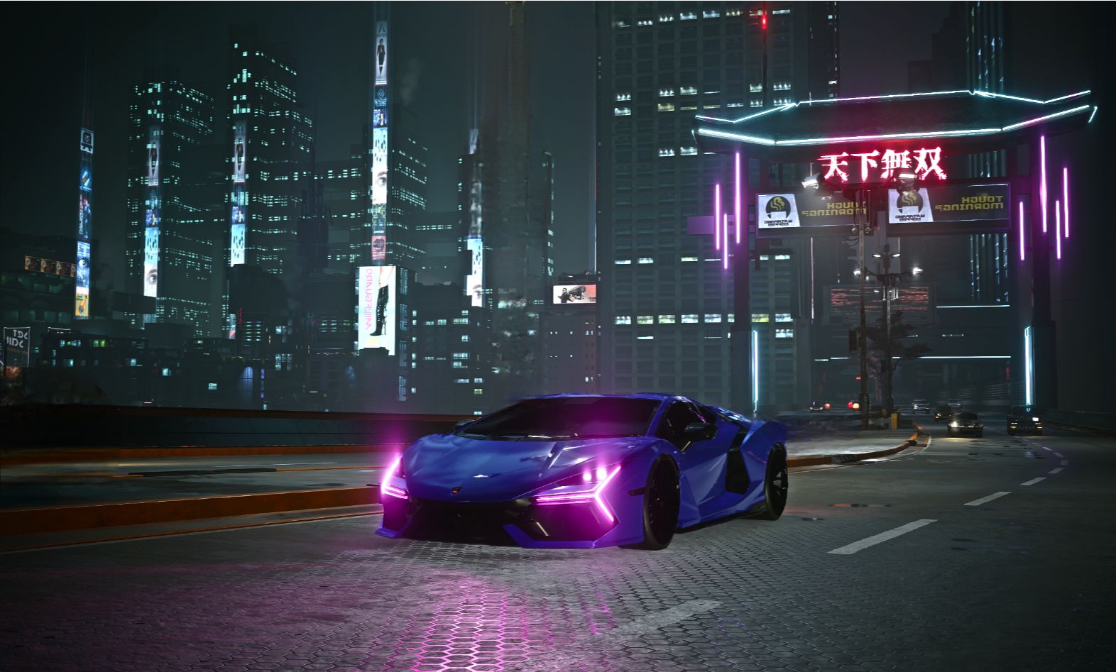 赛博朋克2077 夜之城不能错过的快速路打卡路线 晶彩车衣随时换漆