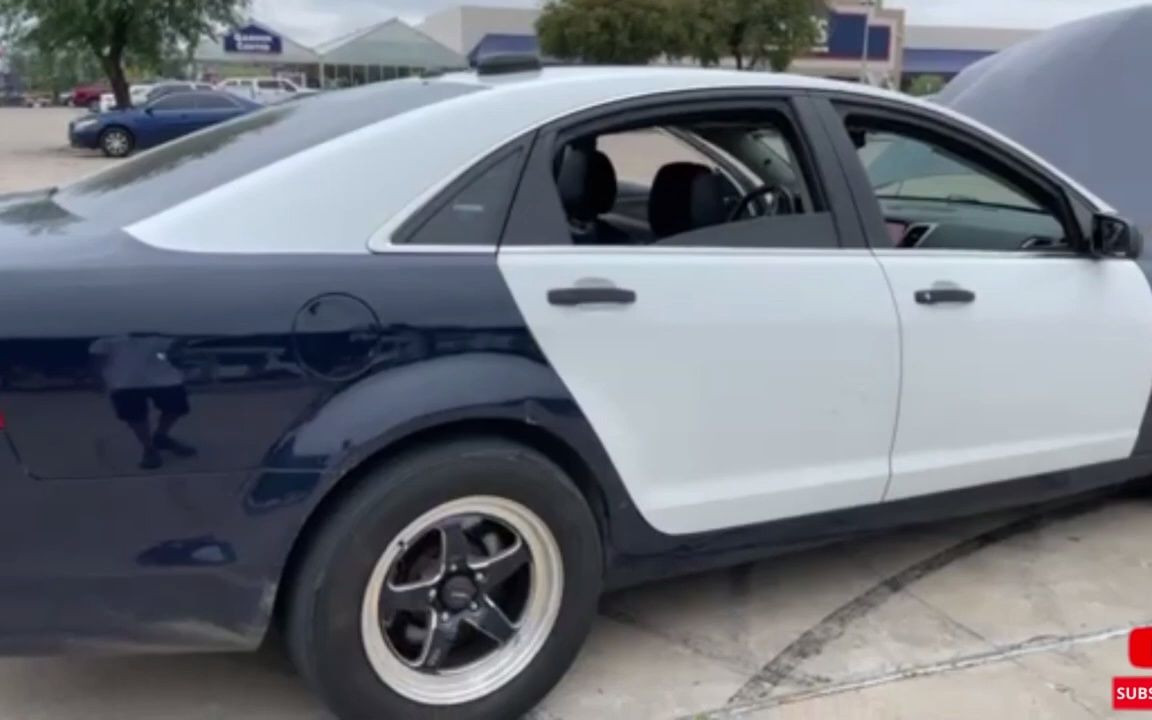 美国老黑改装2014-2017年款雪佛兰大顺风9c1退役警车