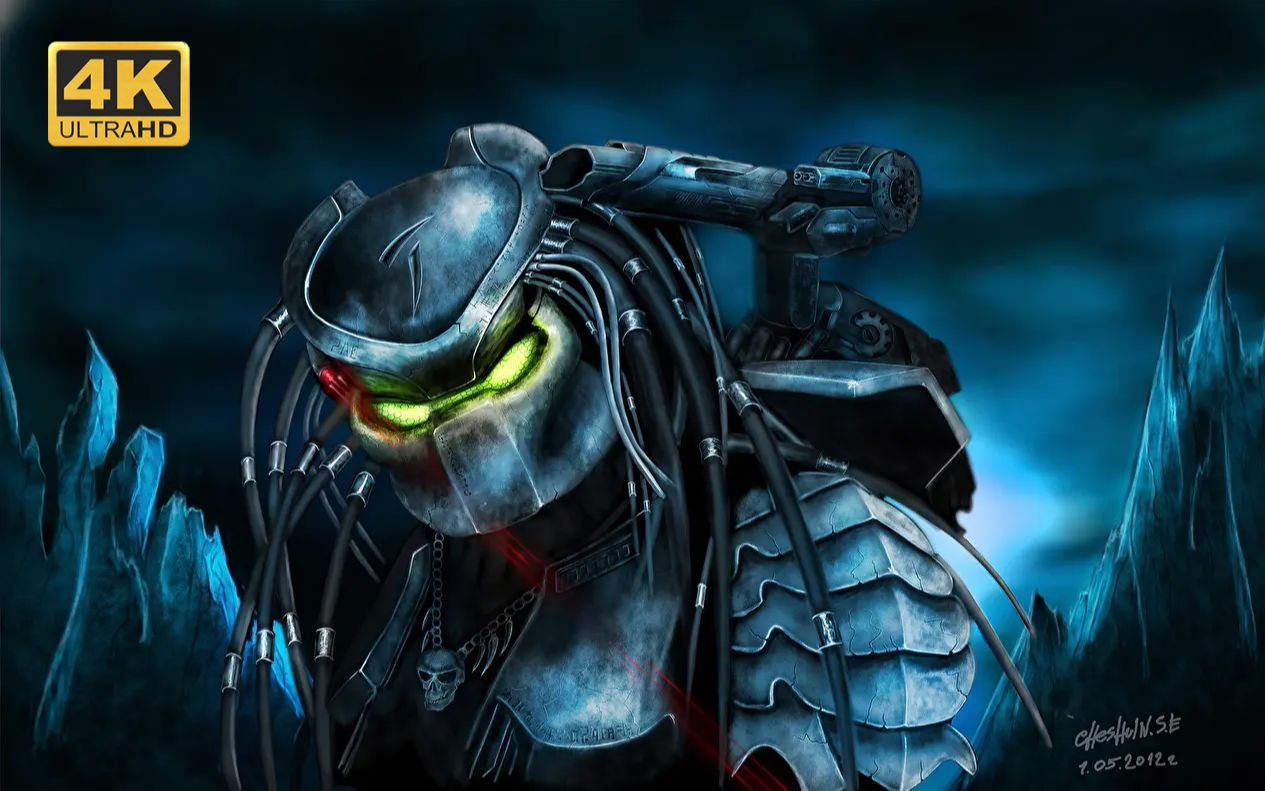 4k剪辑铁血战士我穿越宇宙只为成个年