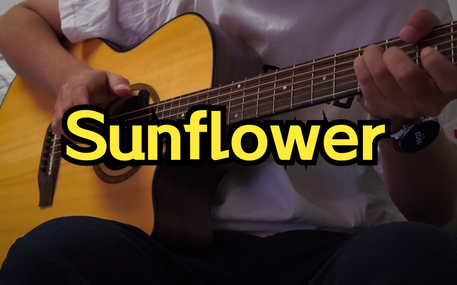 吉他指彈 sunflower 我的指彈起步曲