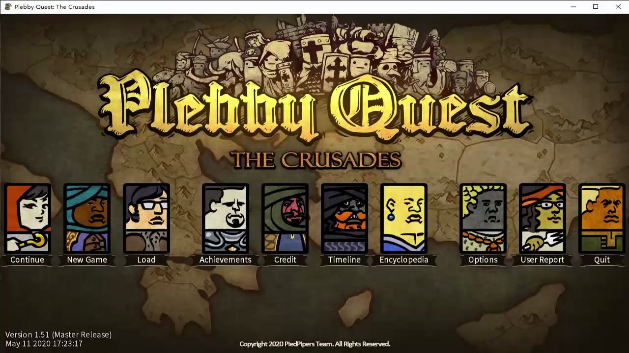 [图]【小游戏】Plebby Quest The Crusades（冒险之旅十字军） 1……一款非常轻松休闲搞笑的关于欧洲中世纪十字军东征的小游戏