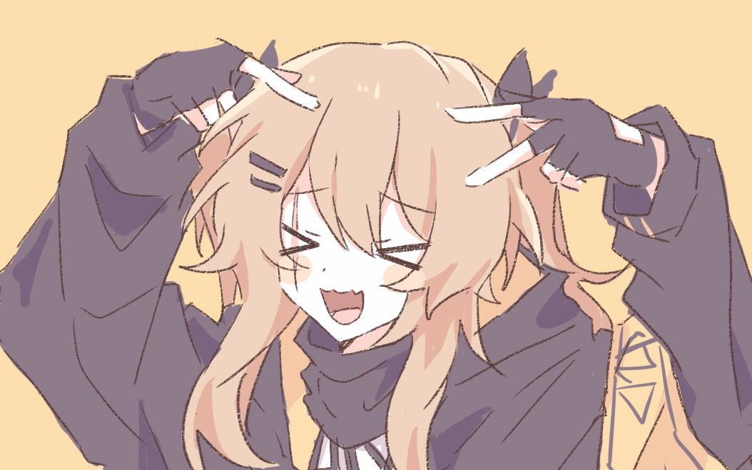 【少女前线ump9 | 描改手书】synergy【chinozo】-怀不愚-少女前线