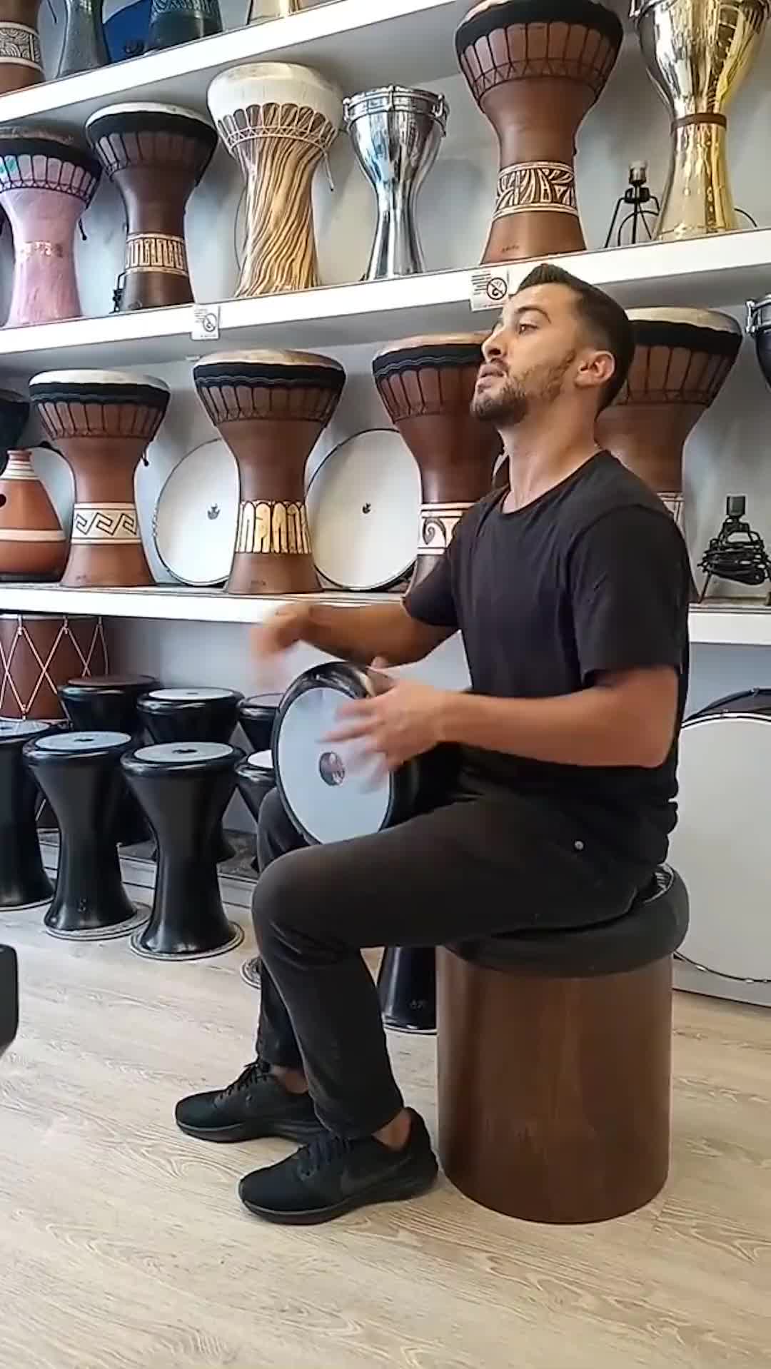 麦西来普陶鼓新疆手鼓乐器培训新疆舞曲铃鼓框鼓学乐器印度鼓da