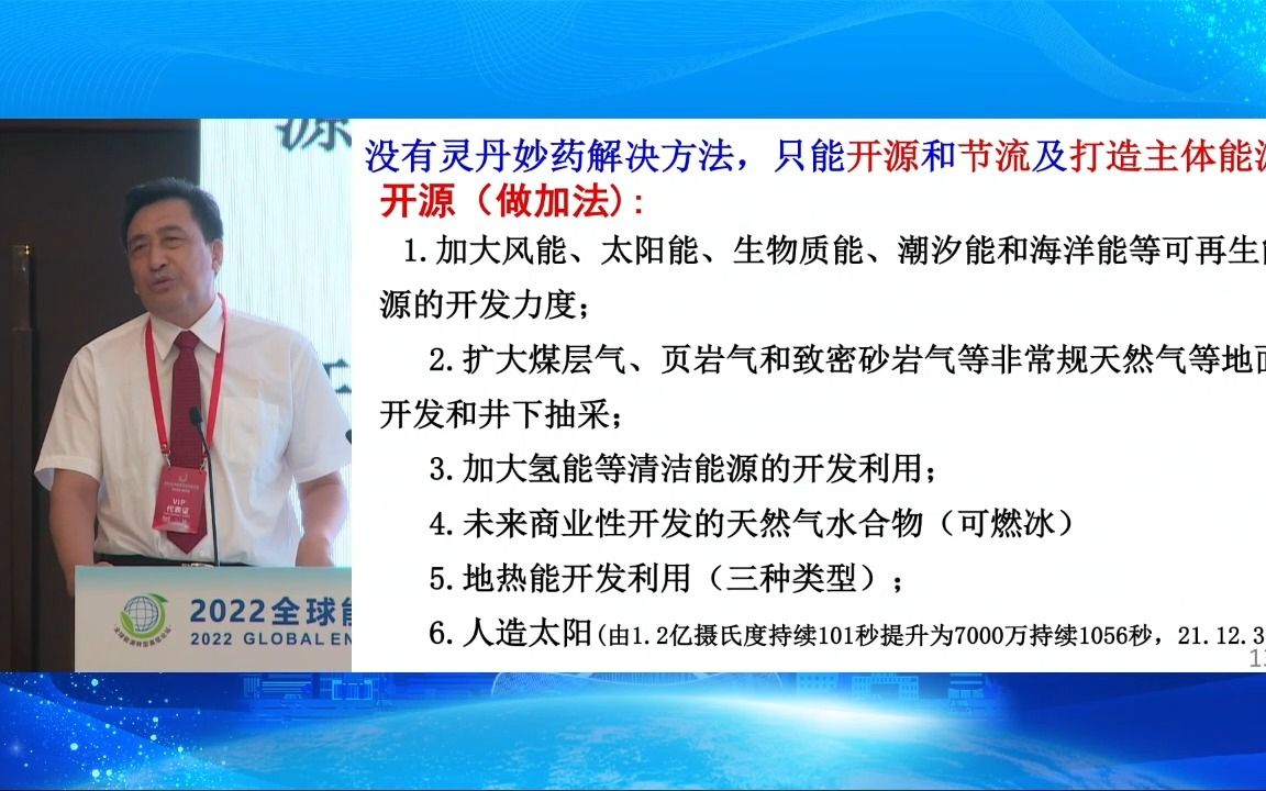 [图]2022全球能源转型高层论坛-我国能源战略形势分析与低碳对策-中国矿业大学武强2