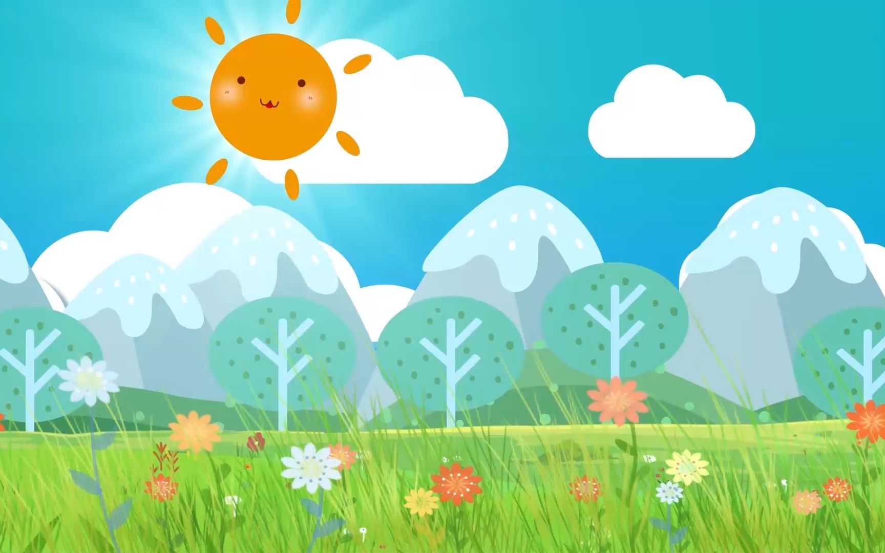 大树妈妈 伴奏版led舞台背景视频素材2522