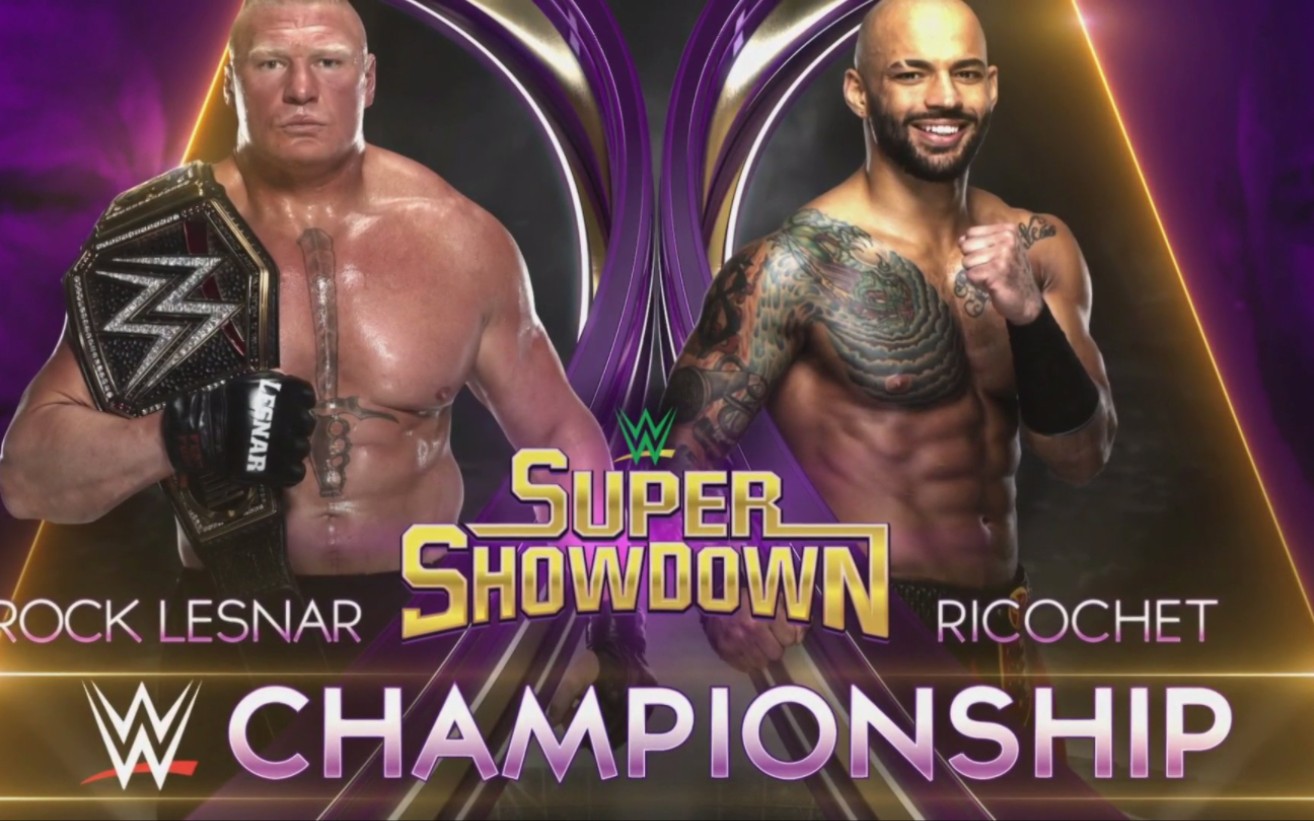 [图]2020.02.27 Brock Lesnar vs. Ricochet