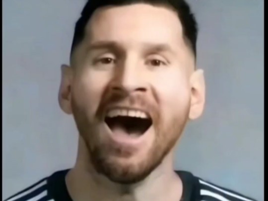 当梅西看到c罗游龙!原来梅西也是c罗粉丝?