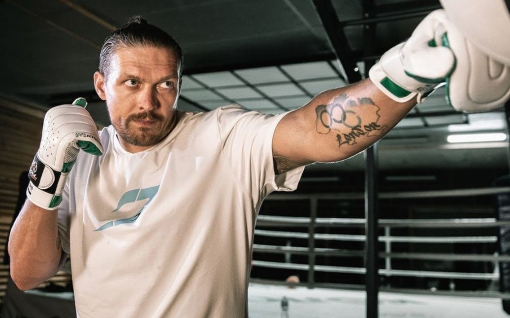 乌西克投入训练,直言要通过击腹打败泰森·富里