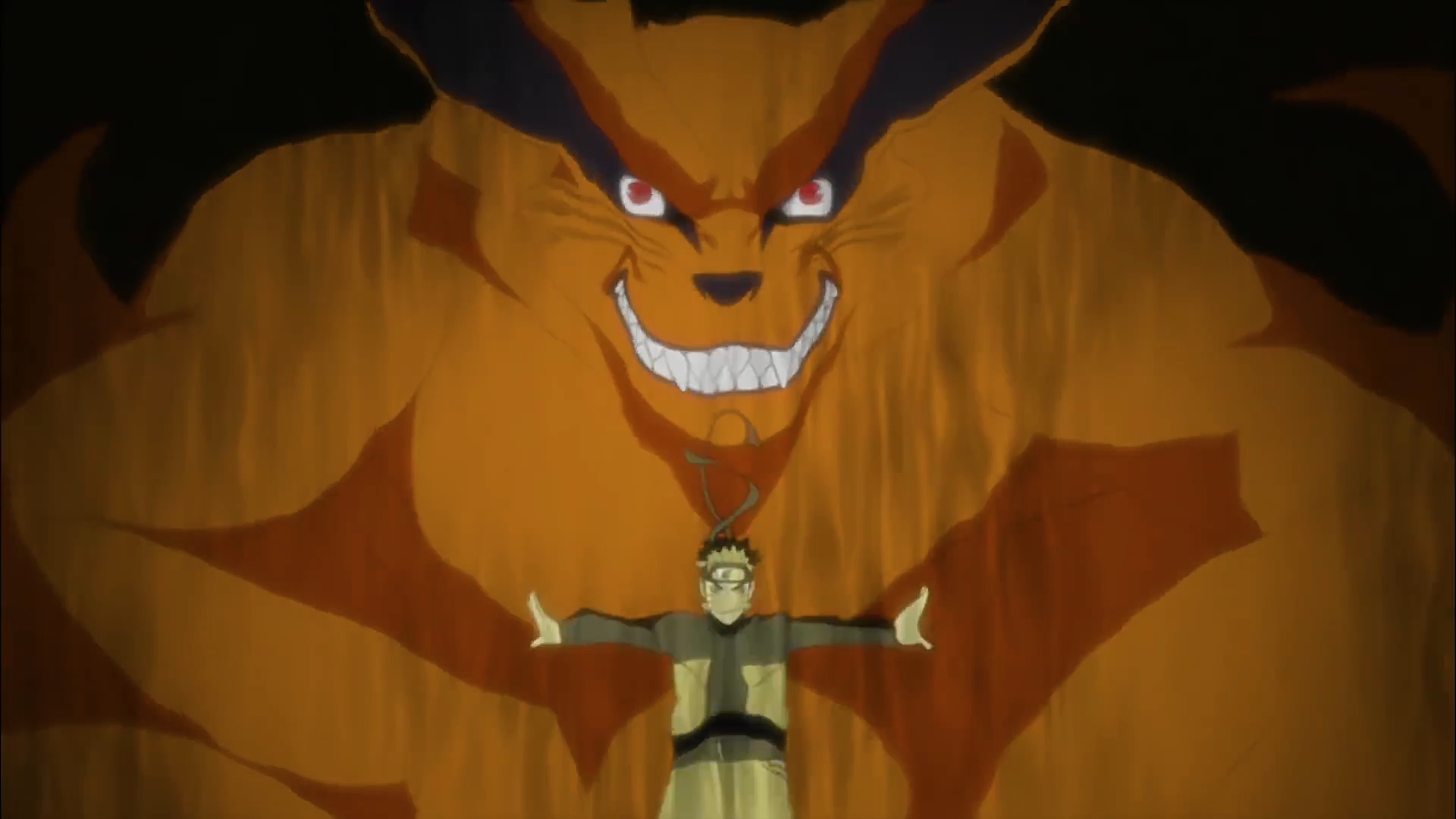 火影:鸣人与九尾和解终尾兽化,惊呆了众人,卡卡西看到了什么?