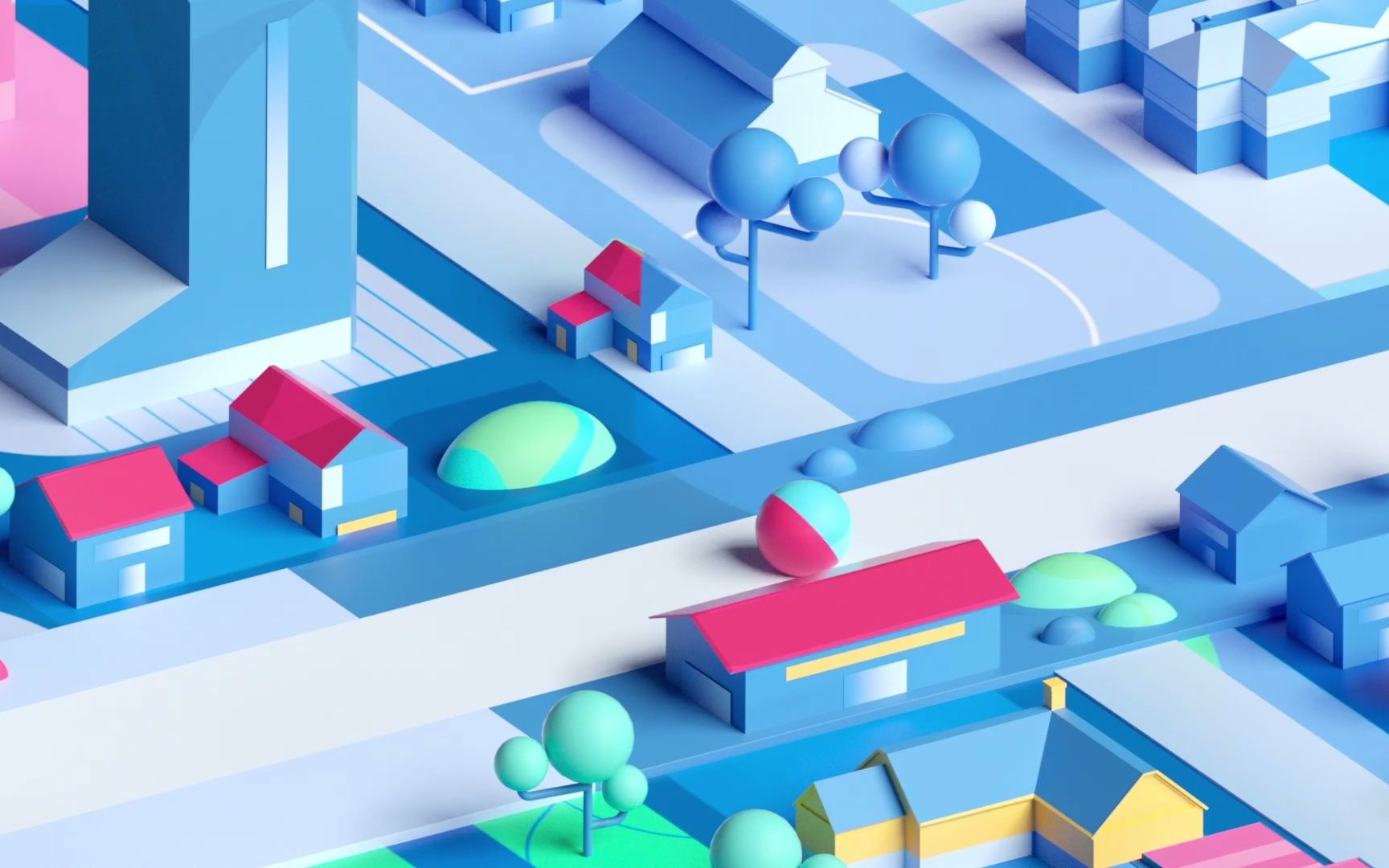 动态视觉鉴赏有趣的c4d动态概念广告awarmerwinterwithhelliobysocial