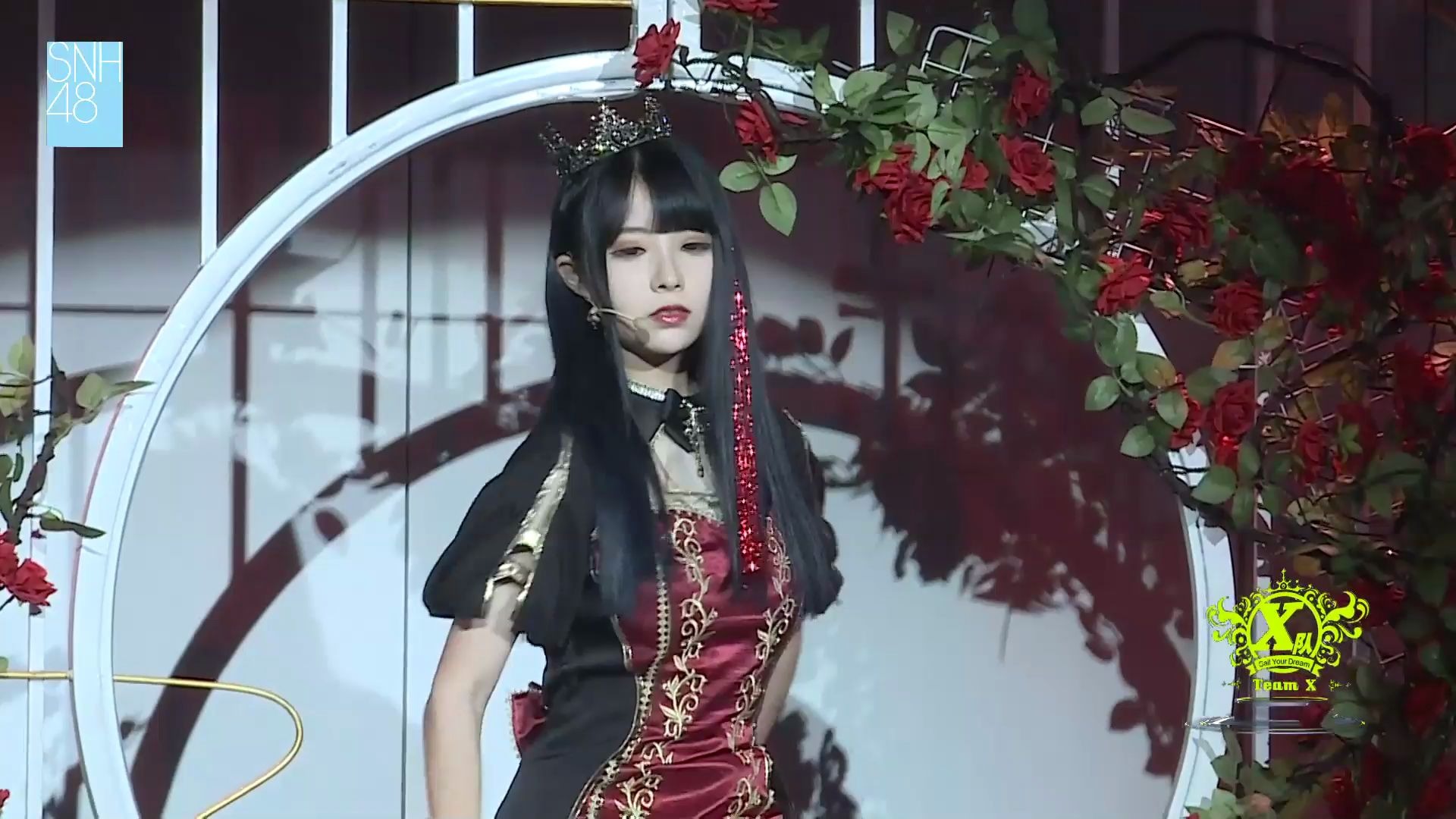 [图]SNH48 王睿琦 女王向unit【黑玫瑰 Black Baccara】 20200725遗忘的国度公演20200725