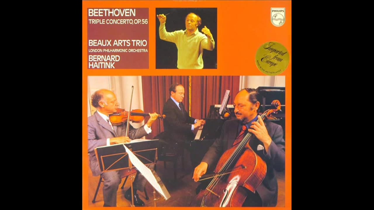 美艺三重奏贝多芬降b大调第七钢琴三重奏大公三重奏