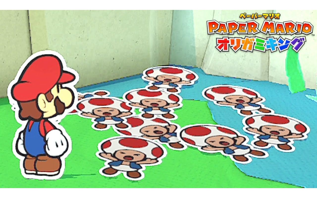 kiyo纸片马力欧折纸国王5这群奇诺比奥经历了太多生肉