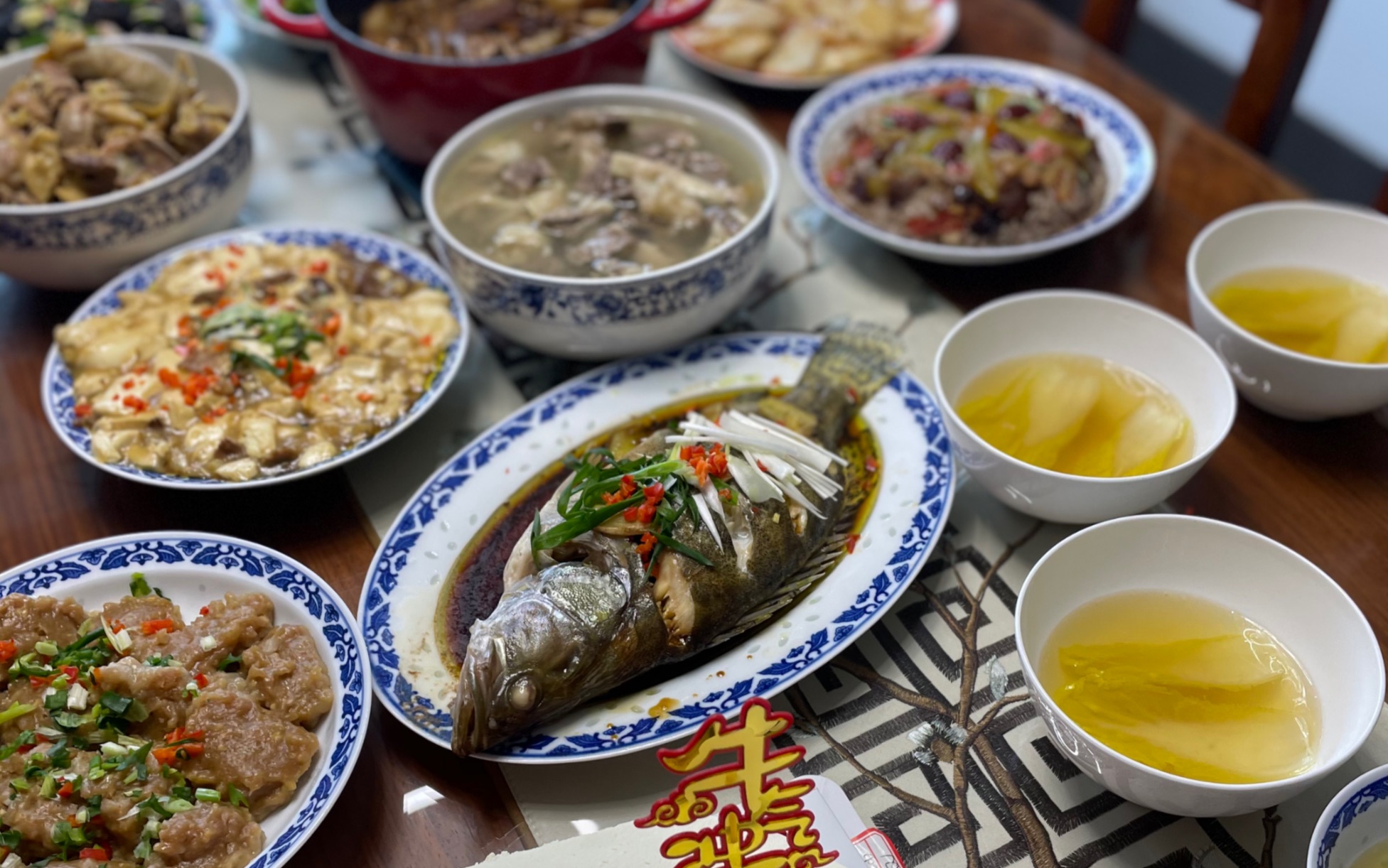 年夜饭!做饭小白,十八线美食博主!尝试国宴川菜"开水白菜"!