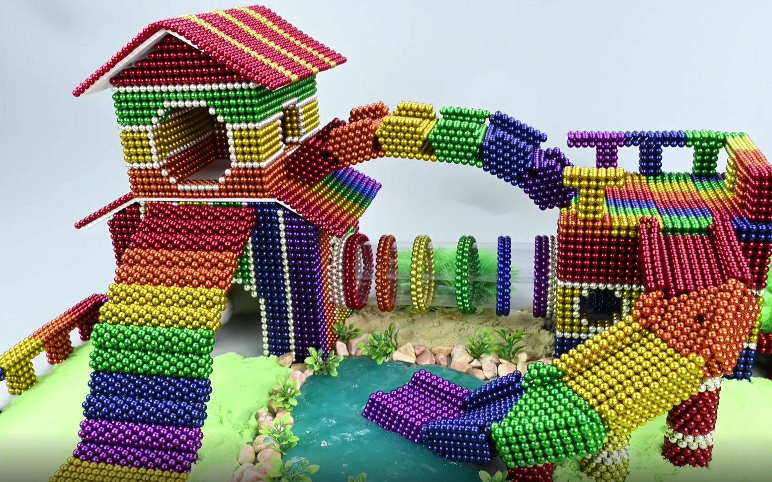 diy-用巴克球给仓鼠做豪宅/强迫症福音