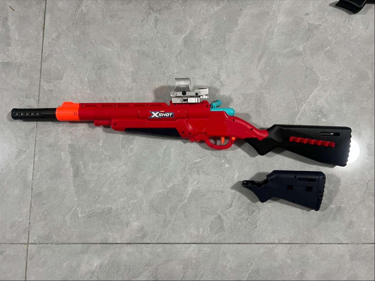 ZURU Xshot 超详细改造无剪安装教程