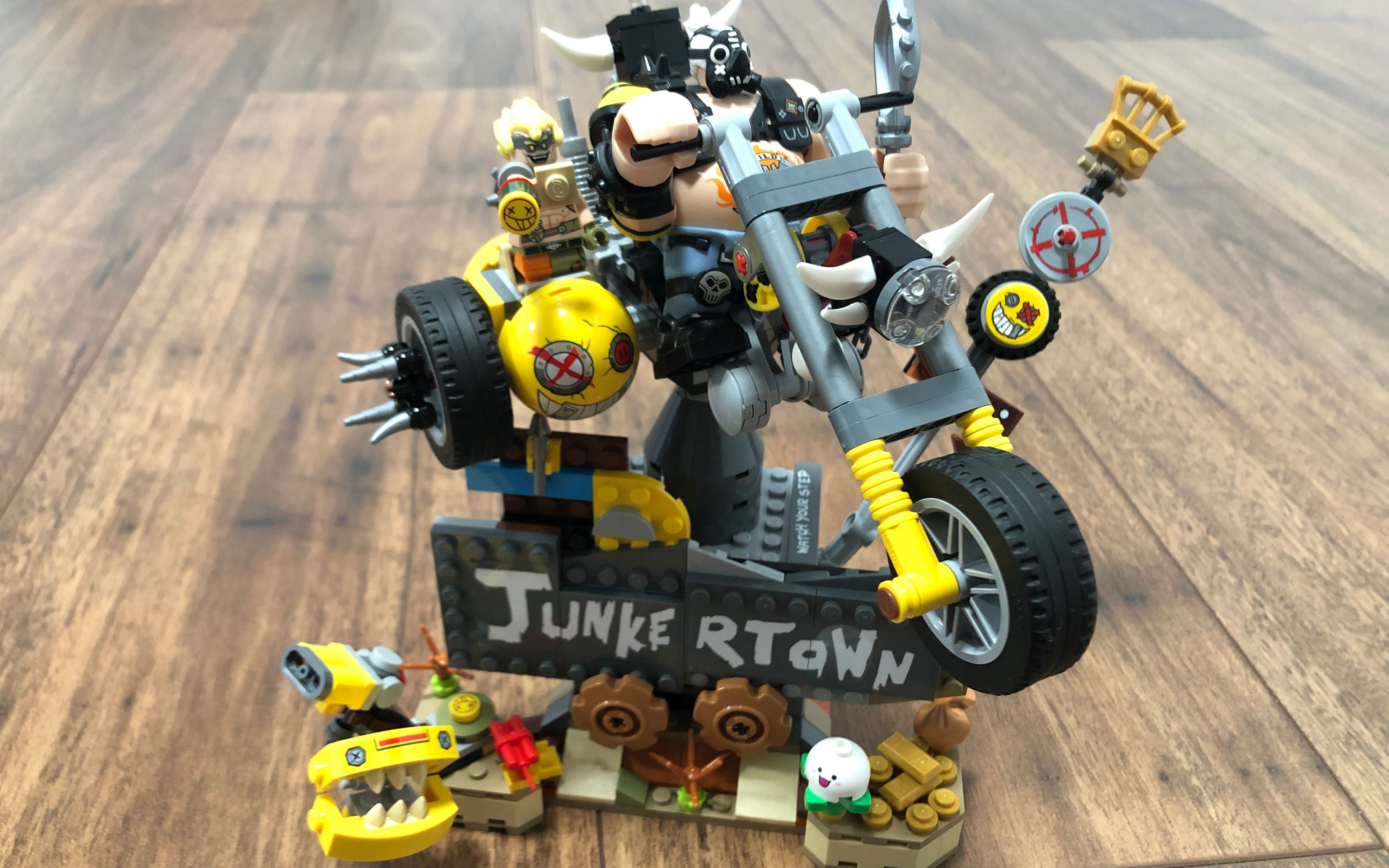 入坑lego--狂鼠与路霸 75977 overwatch 速拼